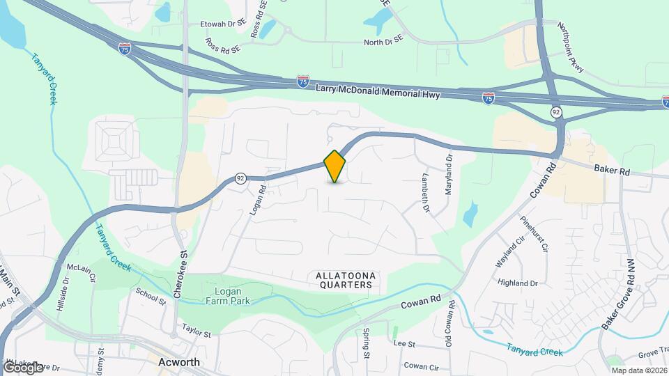 4009 Snowshoe Ct NW Mapa y Detalles de la Ubicación