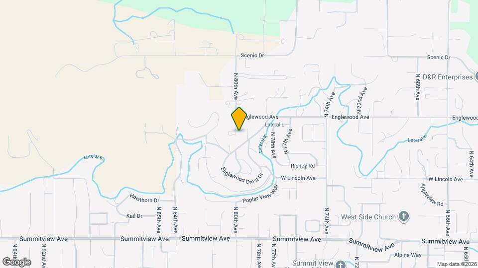 505 N 80th Ave Map and Location Details