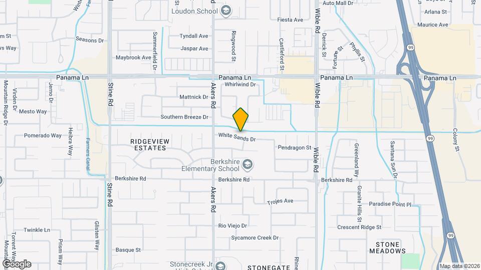 3908 White Sands Dr Map and Location Details