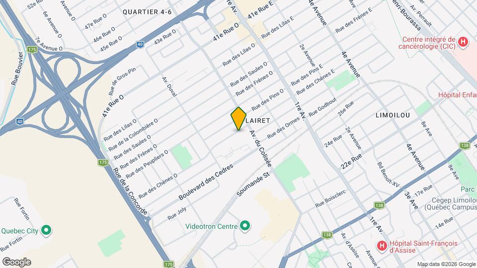 123 Des Chenes Rue O Map and Location Details