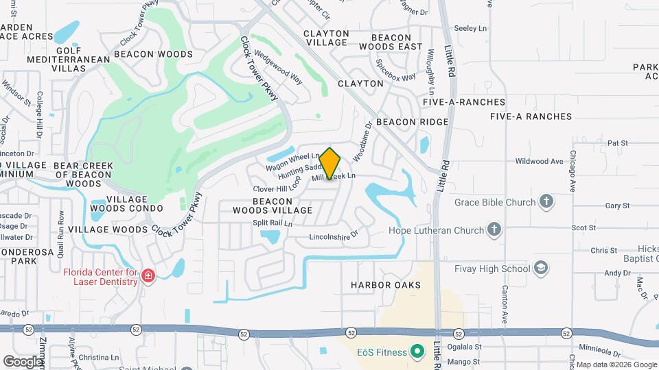 8513 Sunflower Ln Map and Location Details