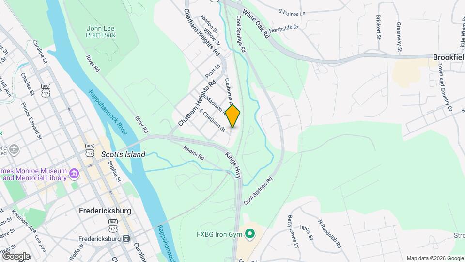 302 Claiborne Ave Map and Location Details