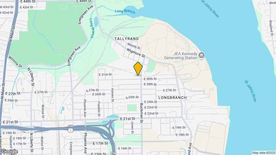 1557 E 30th St Mapa y Detalles de la Ubicación