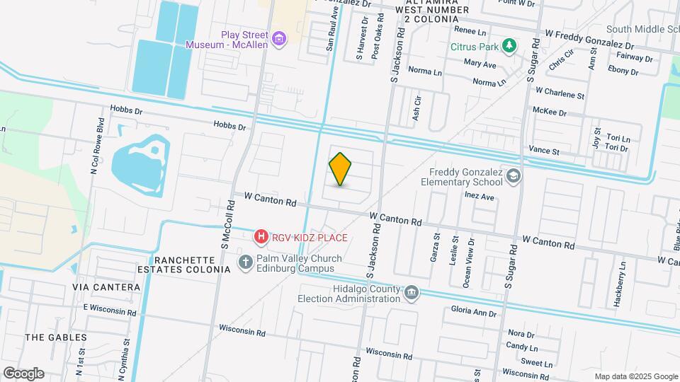 2502 W Elbrus Ave Map and Location Details