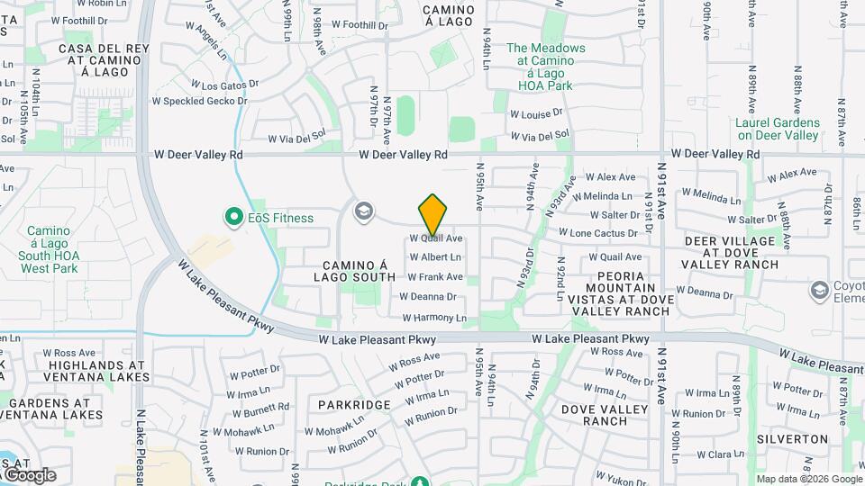9575 W Quail Ave Map and Location Details
