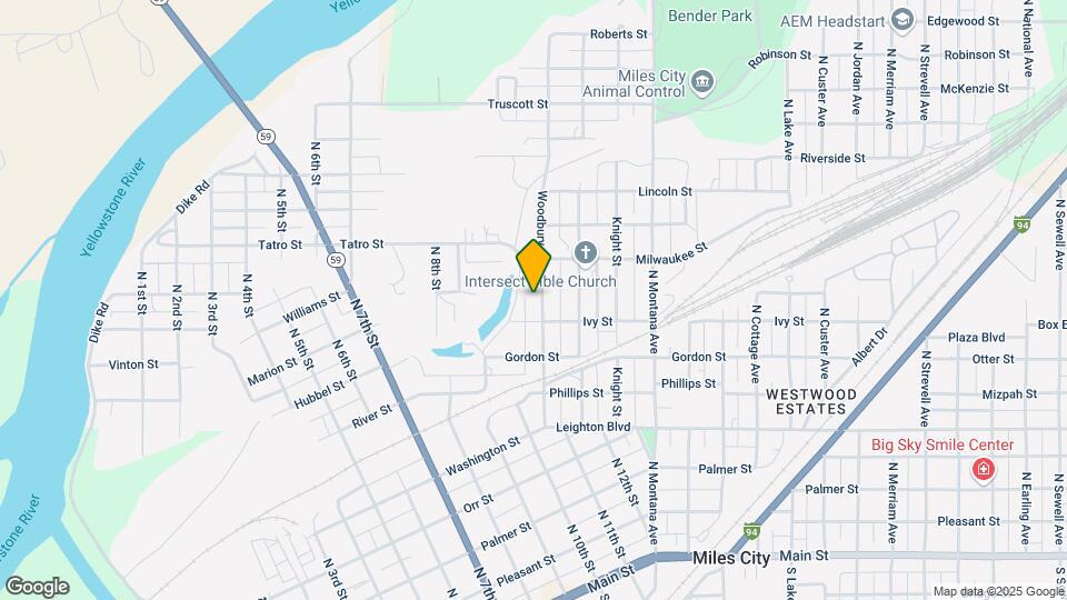813 Woodbury St Mapa y Detalles de la Ubicación