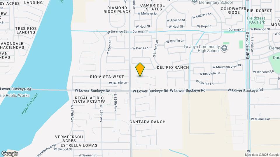 12205 W Rio Vista Ln Map and Location Details