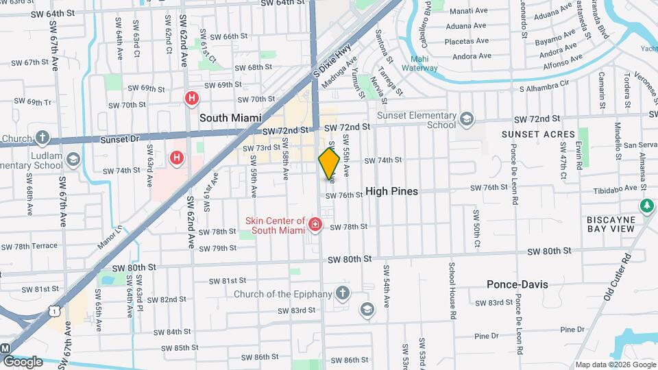 7541 SW 56th Ct Mapa y Detalles de la Ubicación