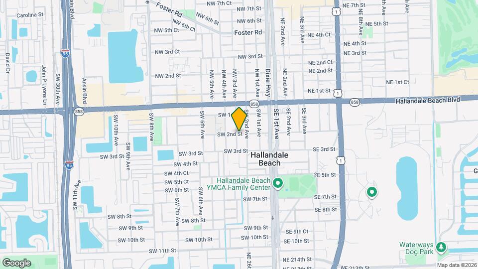 291 SW 2nd St Map and Location Details