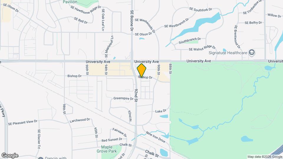 9061 Burkwood Dr Map and Location Details