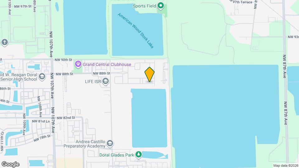 9830 NW 86th Ter Map and Location Details