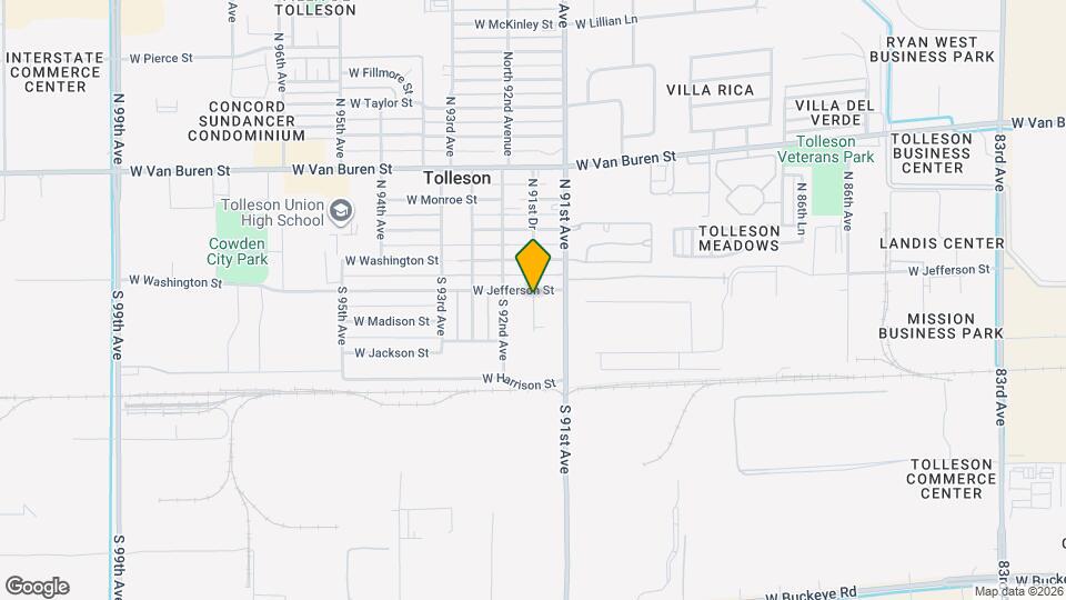 120 S 91st Dr Map and Location Details