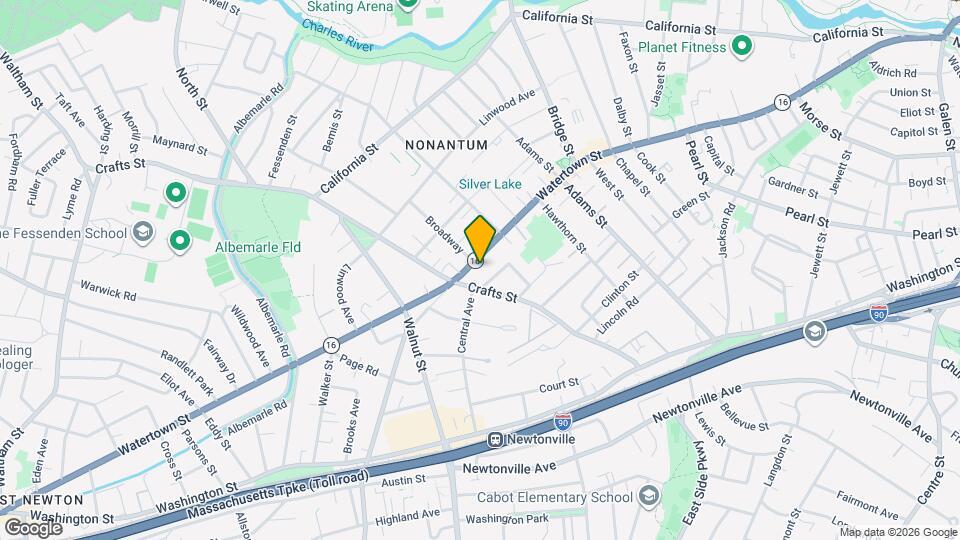 518 Watertown St Map and Location Details