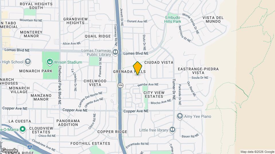 1111 Hupmobile Ct NE Map and Location Details