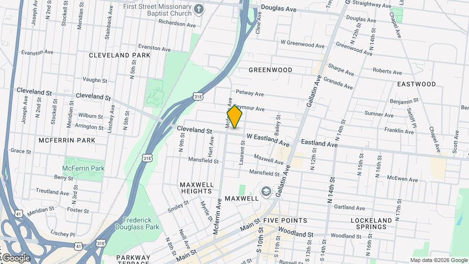 943 W Eastland Ave Map and Location Details