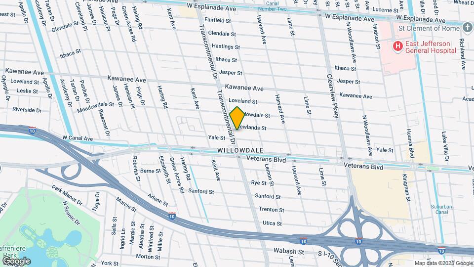 3409 Transcontinental Dr Map and Location Details