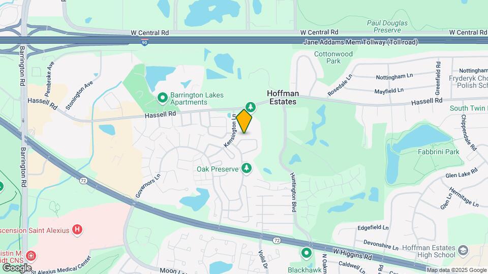 1884 Jamestown Cir Map and Location Details
