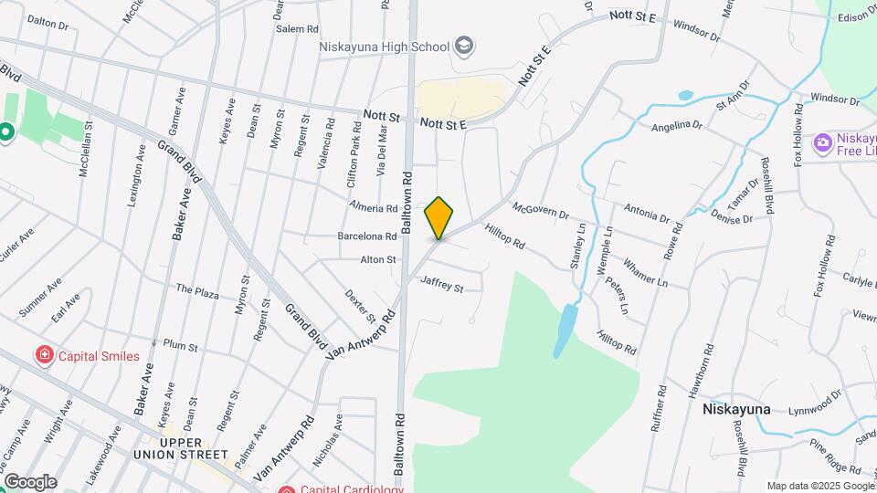 1346 Van Antwerp Rd Map and Location Details