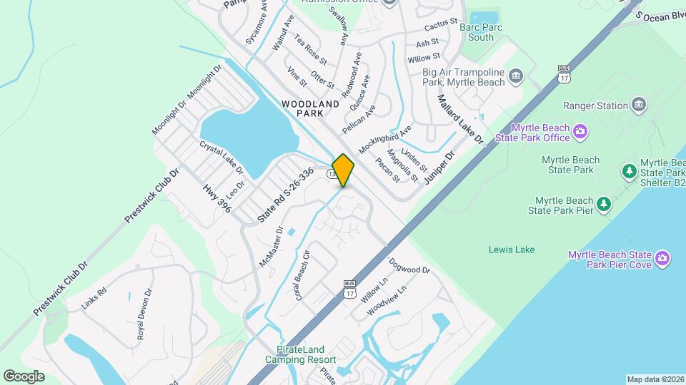 1813 Windmere Way Map and Location Details