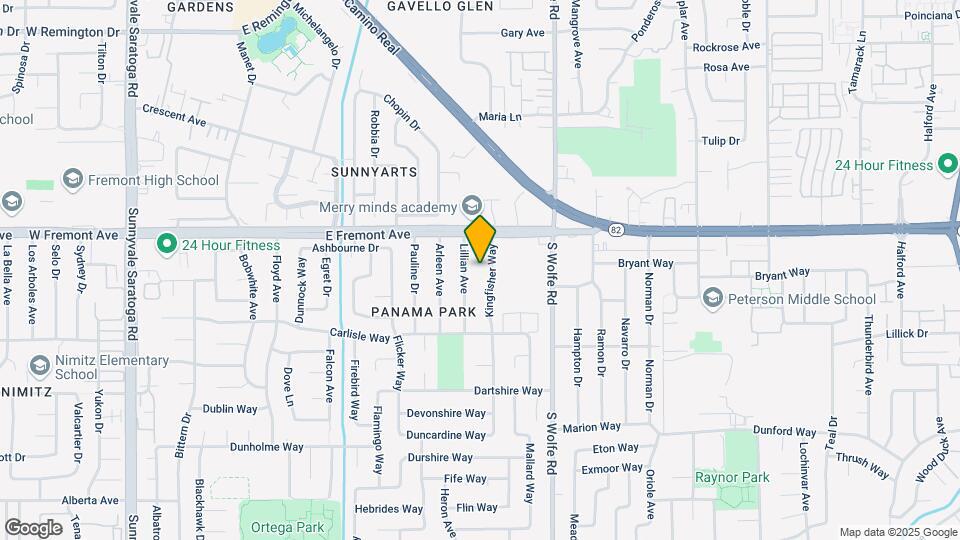 1327 Kingfisher Way Map and Location Details