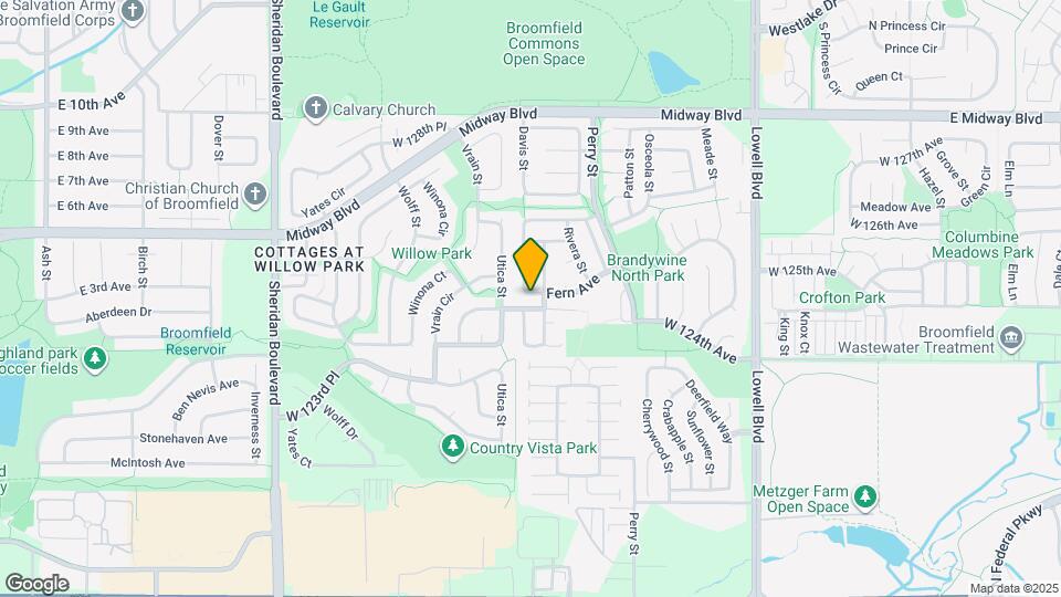 4344 Fern Ave Map and Location Details