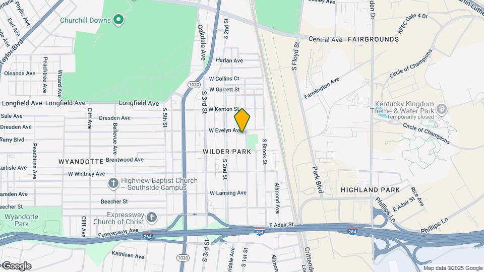 4106 S 1st St Map and Location Details