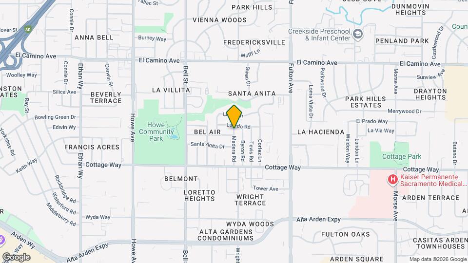 2217 Madera Rd Map and Location Details