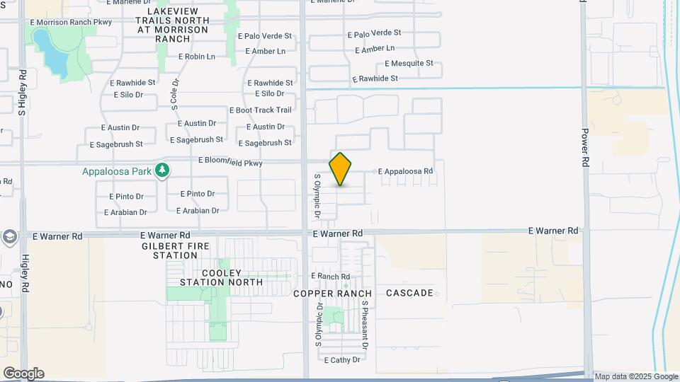 4102 E Pinto Dr Map and Location Details