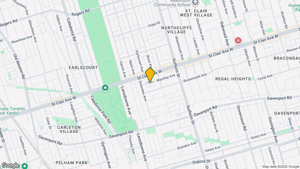 99 Mackay Av Map and Location Details
