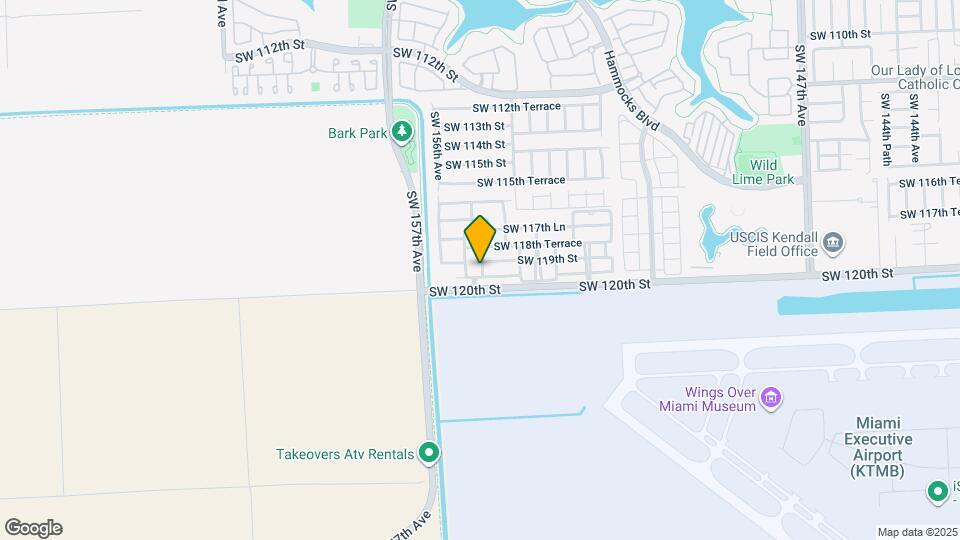 11922 SW 154th Path Map and Location Details