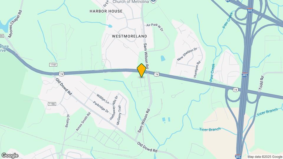 Bolton West Charlotte Map and Location Details