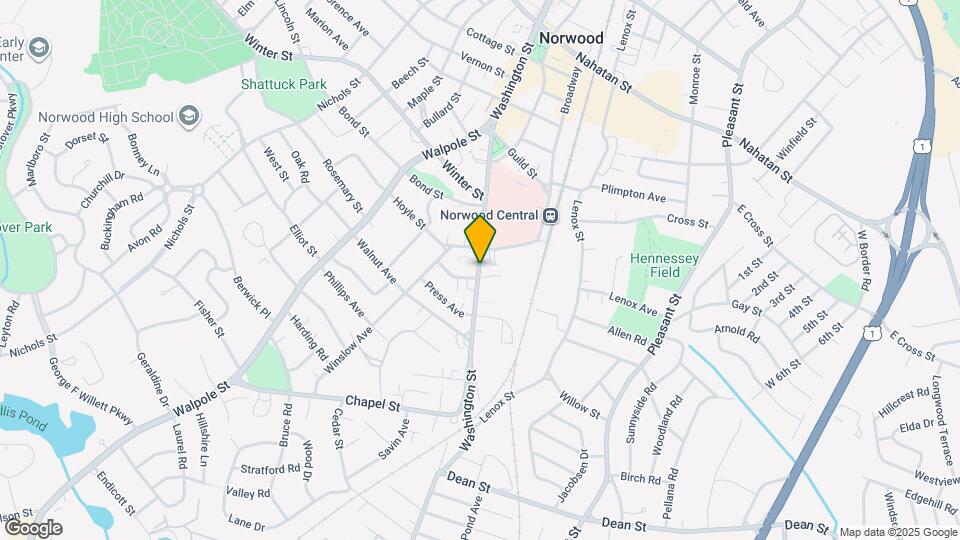 868 Washington St Map and Location Details