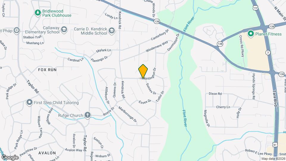 8170 Huntington Dr Map and Location Details