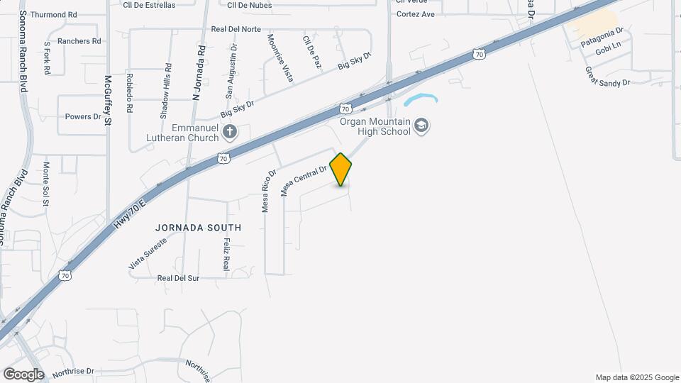 4565 Mesa Monte Dr Mapa y Detalles de la Ubicación