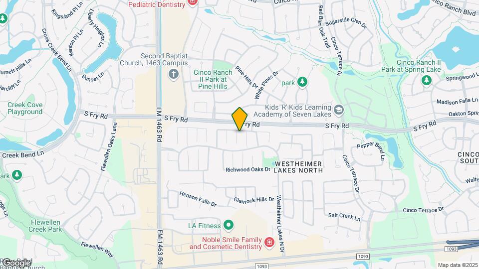 6007 Prescott Run Ln Map and Location Details