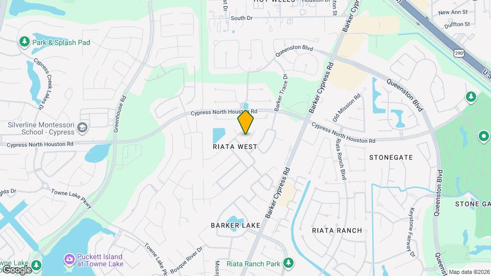 11115 Barker Park Ct Map and Location Details