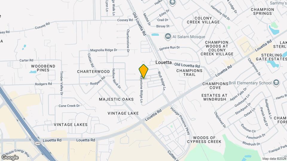 9258 Solvista Pass Ln Map and Location Details