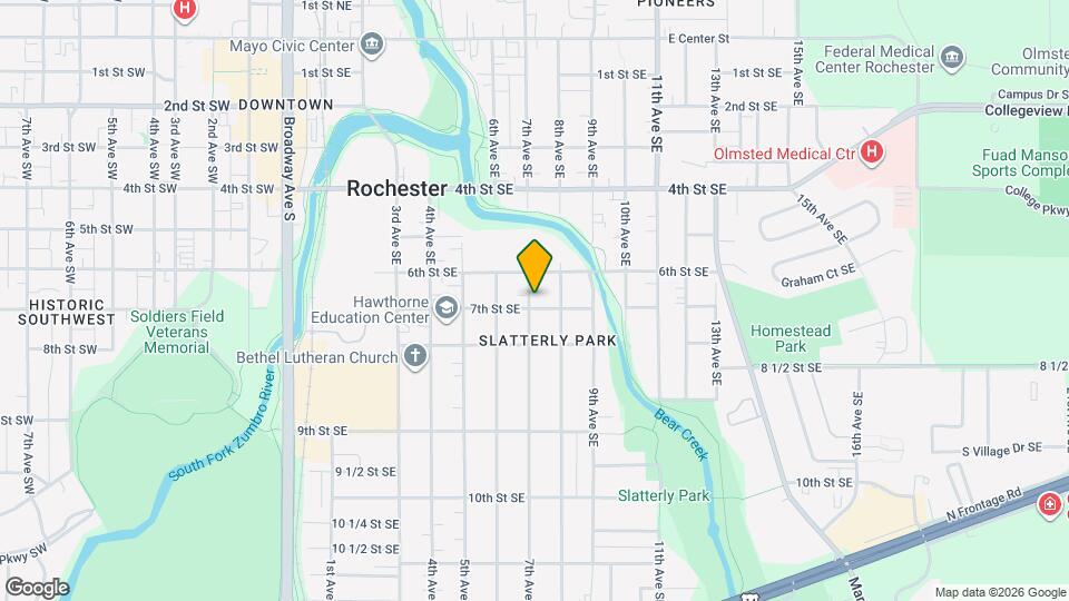 624 7th Ave SE Mapa y Detalles de la Ubicación