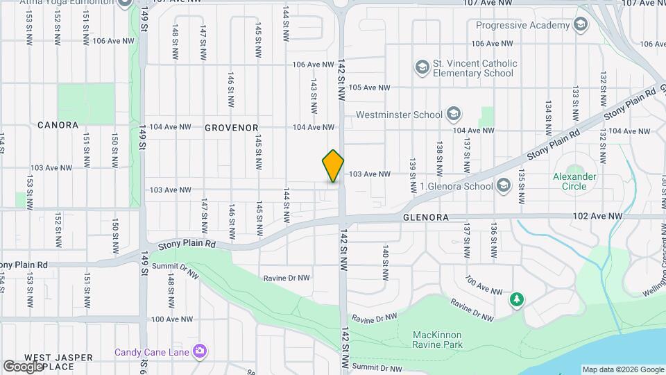14210-14103 103 Ave NW Map and Location Details