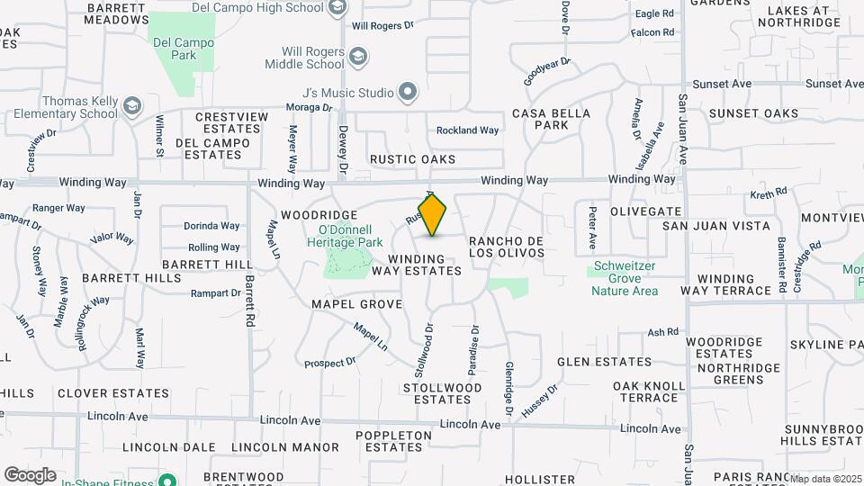 6816 Appomattox Way Map and Location Details