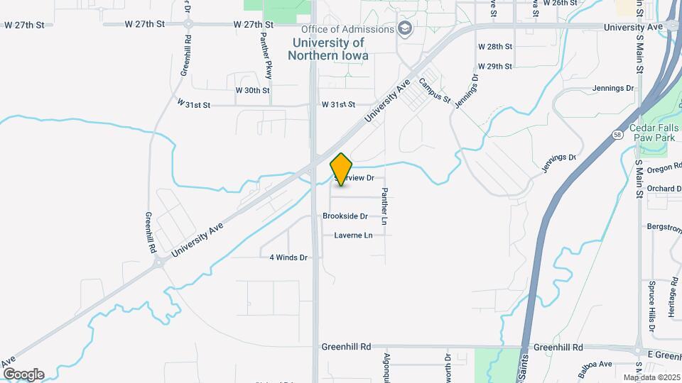 1519 Springbrook Dr Map and Location Details