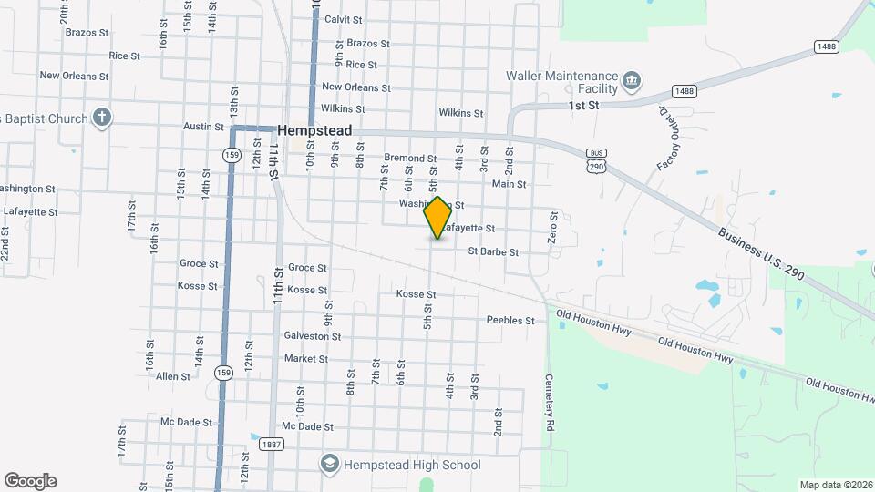 1246 5th St Map and Location Details