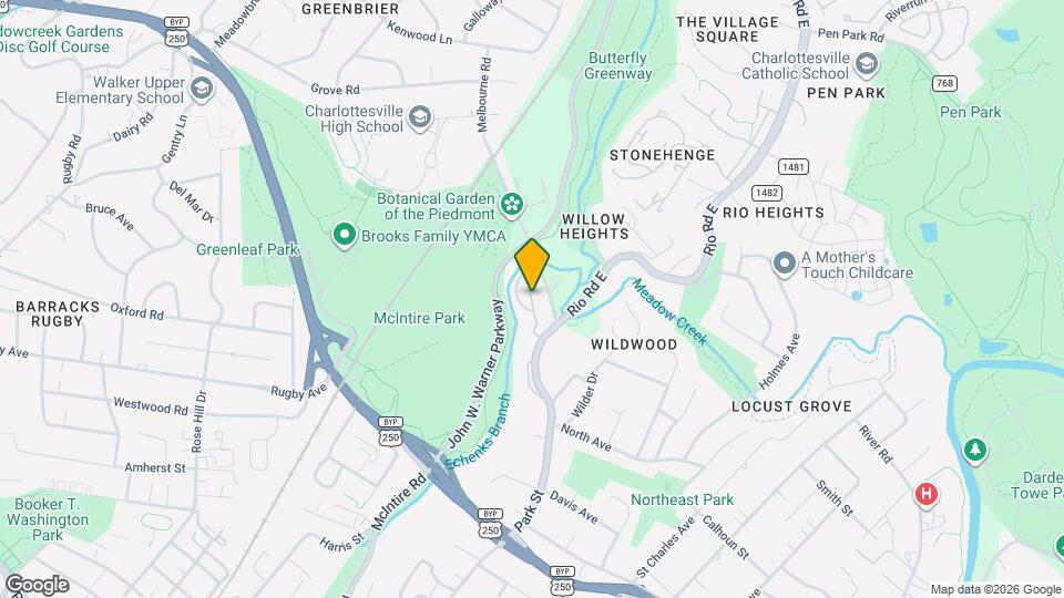 100 Melbourne Park Circle Map and Location Details