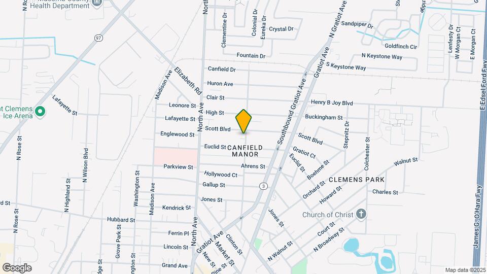 153 Welts St Map and Location Details
