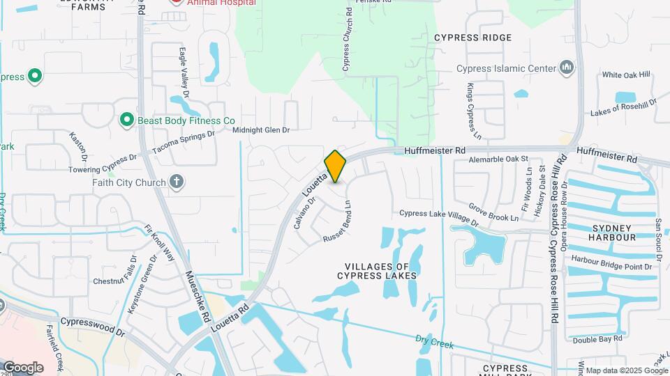 19014 Rion Hill Ct Map and Location Details