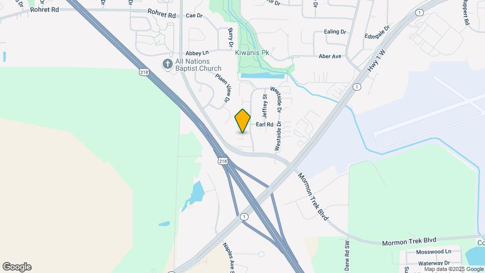 1000 Westside Dr, Unit 2 bedroom - 950sqft Map and Location Details