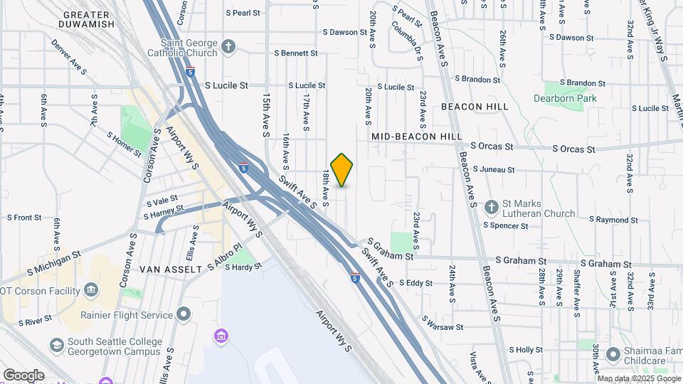 5927 19th Ave S Map and Location Details