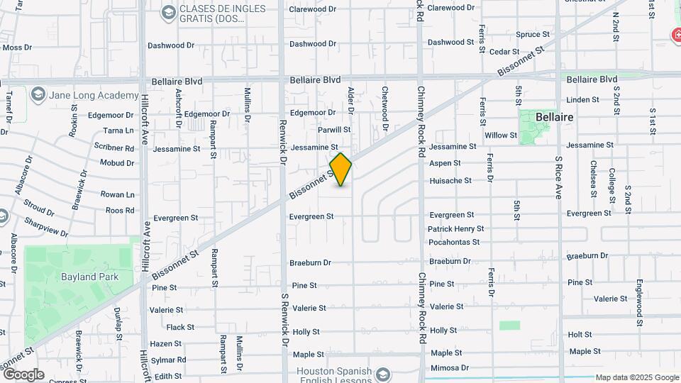 5604 Whitehaven St Map and Location Details