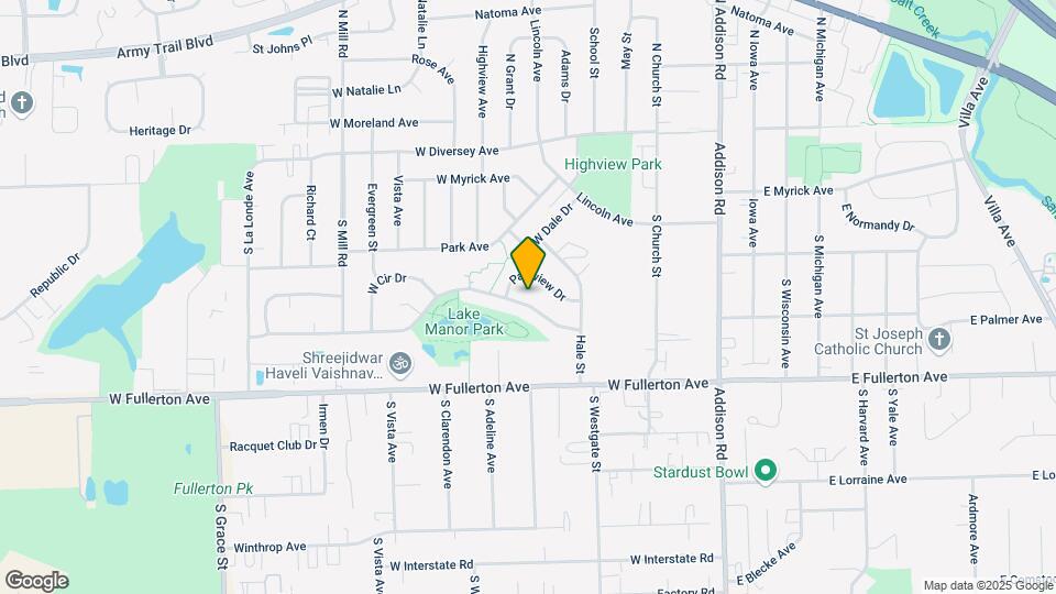 236 W Lake Park Dr Map and Location Details
