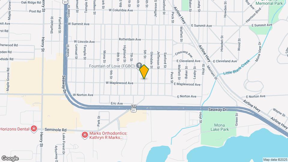 3333 5th St Map and Location Details